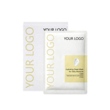 Hydrating sheet mask OEM packaging
