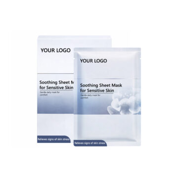 Soothing sheet mask OEM packaging