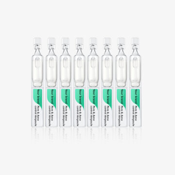 Acne control serum single dose ampoule packaging