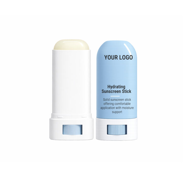 Hydrating sunscreen stick OEM manufacturer for private label skincare brands