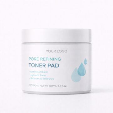 Pore refining toner pad packaging