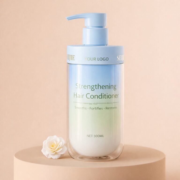 Укрепляющий кондиционер для волос (фирменная марка) в бутылке